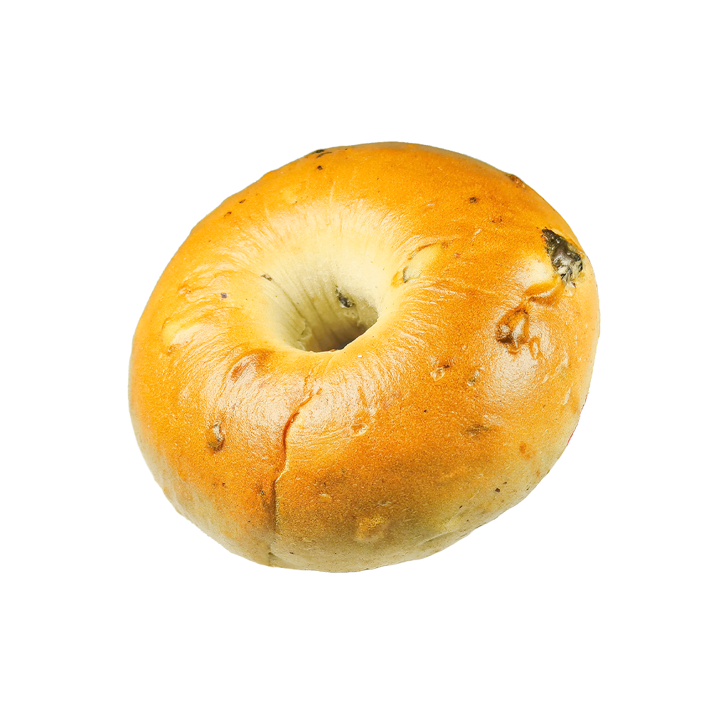 Bagel Kismis Kayu Manis Manis Semulajadi