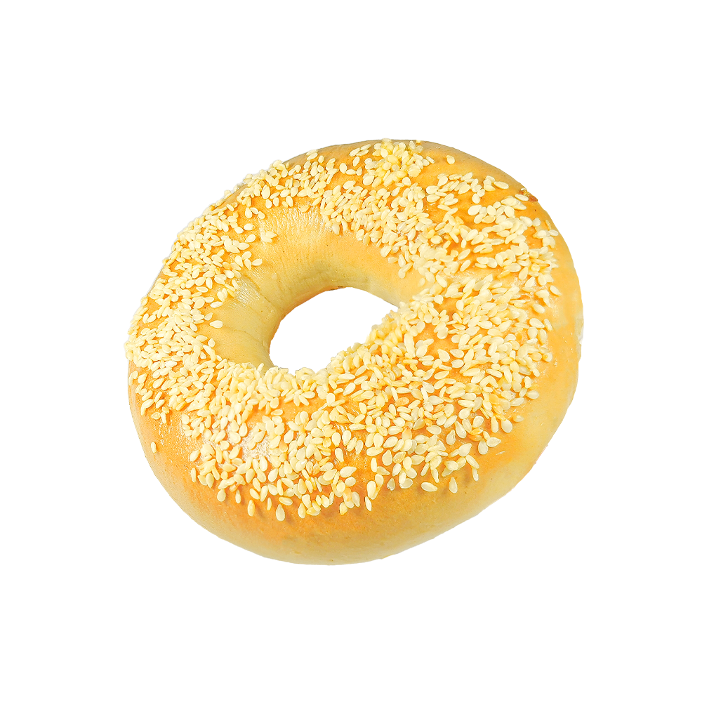 Bagel Bijan Masin Sumber Gandum Berkualiti Tinggi Bagel Bijan Masin Sumber Gandum Berkualiti Tinggi