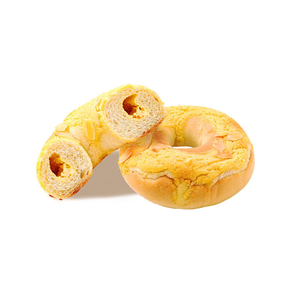 Badam Badam Mangga-Bagel Kelapa