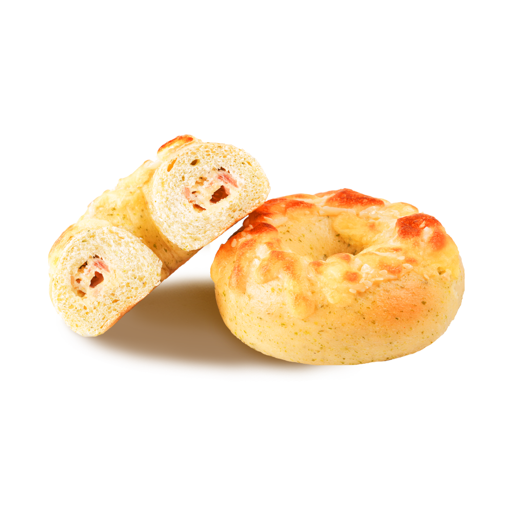 Bagel Bacon Kentang Emas Dan Rangup