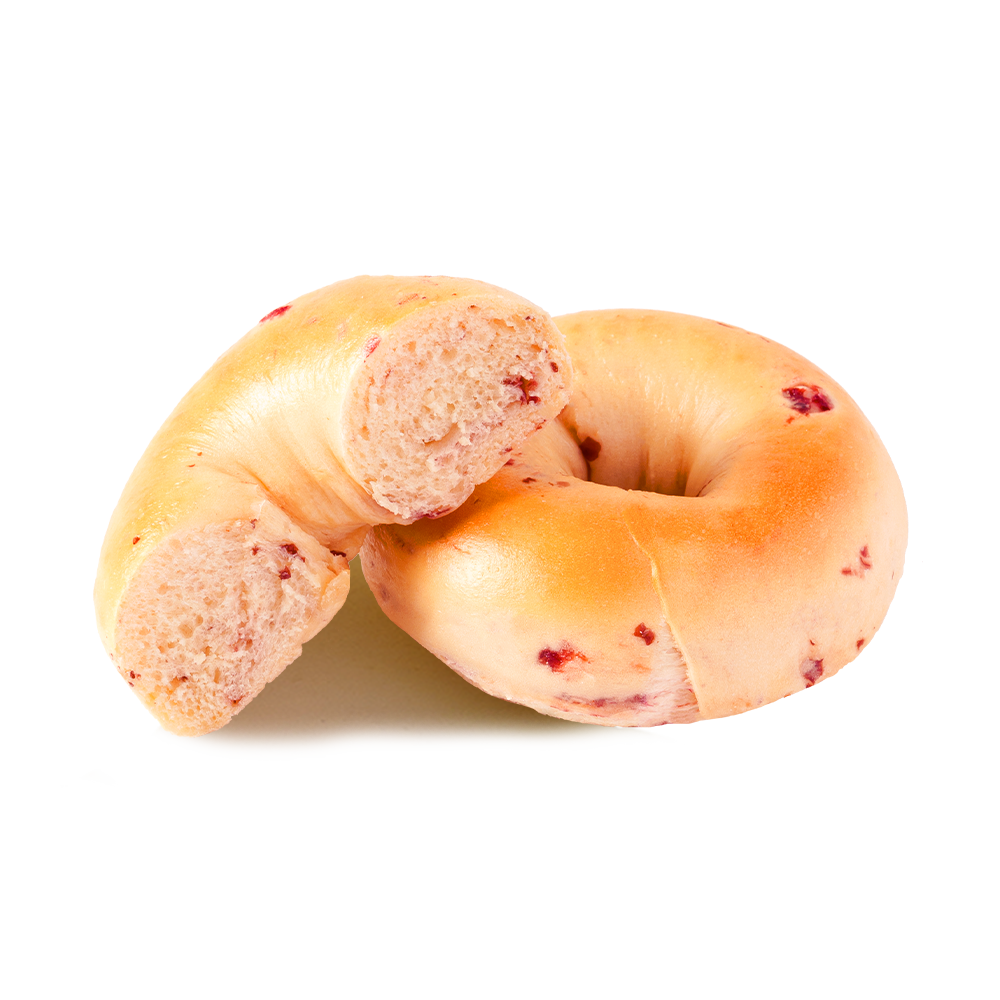 Bagel Cranberi yang Sihat Dan Rendah Lemak Bagel Cranberi yang Sihat Dan Rendah Lemak